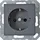 Jung SCHUKO-Steckdose anthrazit matt A 1520 BF ANM