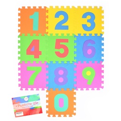 Pink Papaya Puzzlematte mit Zahlen Puzzlestar 123