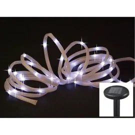 Buri Lichterkette LED Solarzelle  weiß