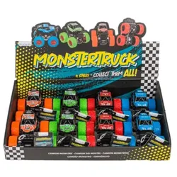 8 Stück  Fahrzeug Monster Truck sortiert Spielfahrzeug 4029811479610 OUT OF THE BLUE