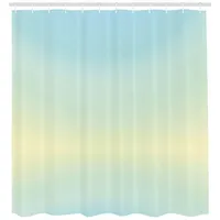 ABAKUHAUS Duschvorhang 175 x 220 cm baby blau