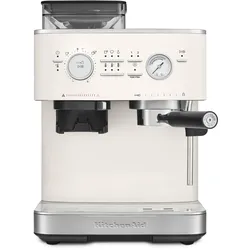 KitchenAid Kaffeemaschine Artisan Edelstahl Weiß