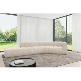 altdecor Ecksofa modulares Sofa Tilmo-L1 - 399x194x70 cm Beige