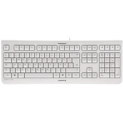 CHERRY KC 1000 kabelgebundene Tastatur, hellgrau