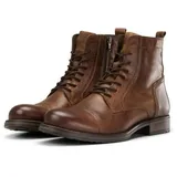 JACK & JONES JFWRUSSEL LEATHER COGNAC 19