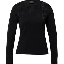 s.Oliver Feinstrick-Pullover Slim Fit Schwarz 42