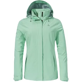 Schöffel Damen Jacke Gmund L, Größe 48 in Grün botanical sky 6205