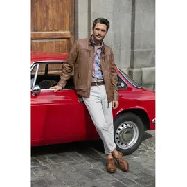 Babista Lederjacke CORIETTA", cognac- 58,