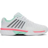 K-Swiss Express Light 3 White/Neon Mint/Neon Pastel Pink 37