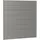 Biohort Sichtschutzelement 180 x 182 cm Quarzgrau Metall 2 St.
