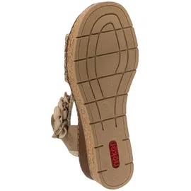Rieker Keilsandaletten Damen Beige 39