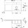 Villeroy & Boch Subway Style 60 flat rechts graphite + Handbetätigung