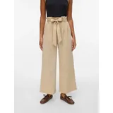 Vero Moda Paperbag-Hose Beige S