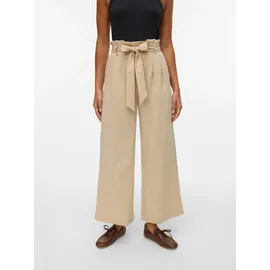 Vero Moda Paperbag-Hose Beige S