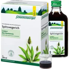 SALUS Schoenenberger Naturreiner Heilpflanzensaft Spitzwegerich
