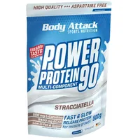 Body Attack Power Protein 90 Stracciatella Pulver 500 g