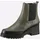 Heine Stiefelette in khaki-schwarz | Gr.: 38
