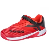 Kempa Wing 2.0 Junior Handballschuhe, Sportschuhe, Turnschuhe, Schwarz Rot, 37