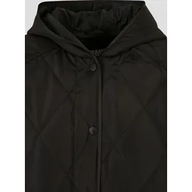 URBAN CLASSICS Oversized Diamond Quilted Mantel Black S
