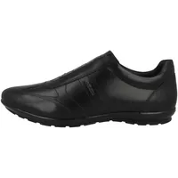 GEOX Herren Uomo Symbol Schuhe, Schwarz, 39 EU