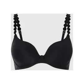 Marie Jo Tom unterlegter BH in unifarbenem Design, Black, 70C,