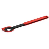 WOLL Lochlöffel 32,5 cm rot