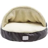 DUCHEN Hundehöhle Warm Weiche Hundehütte Große Schlafsack Tierbedarf Kennel Pads House Abnehmbar Waschbar Hundebett für große Hunde und Katzen