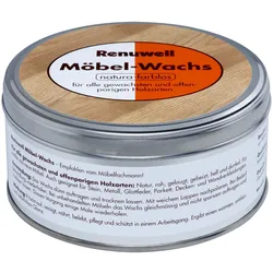 Renuwell Möbel-Wachs – für alle gewachsten und offenporigen Holzarten