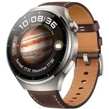 Huawei Watch 4 Pro Classic 48 mm Lederarmband dunkelbraun