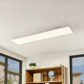 LINDBY Quais 1-flammig LED Panel 120 x 30 cm weiß