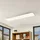 LINDBY Quais 1-flammig LED Panel 120 x 30 cm weiß