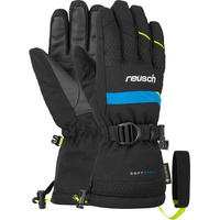 Reusch Kinder Maxim GTX Handschuhe, Black/Safety Yellow, 5.5