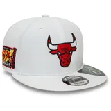 New Era Chicago Bulls Repreve 9FIFTY Snapback Cap in Weiß, Größe S/M