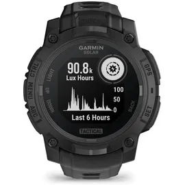 Garmin Instinct 3 Solar 45 mm Tactical Edition Schwarz