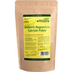 Dolomit Magnesium Calcium Pulver 400 g 400 g Pulver