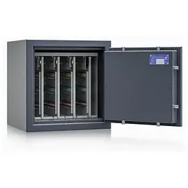 ISS safe4key Schlüsseltresor grau mit 144 Haken Doppelbartschloss