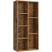 VASAGLE Bücherregal 50 x 106 x 24 cm Braun