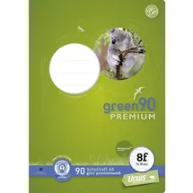 Staufen Staufen® Schulheft Premio Lineatur 8f rautiert DIN A5 Außenrand, 16 Blatt, 1 St.