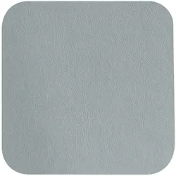 Stil Casa, Set 12 Untersetzer, Polyurethan , 10x10 cm, hellblau (ice)