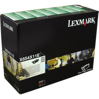Kompatible Ware kompatibel zu Lexmark X654X11E schwarz
