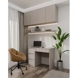 OEM Schreibtisch Mijas Lehmgrau