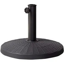 Aktive Schirmständer Aus Polyresin, Ø38-48 mm, - Black - 44.5 x 33 cm,