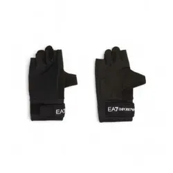 EA7 Unisex. 7X000011_AF12107 Train Fitness Handschuhe schwarz (L/XL), Sportlich, Multisport, Polyamid