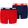 Boys Everyday Basic BOXER Red/Blue Blue Gr 164