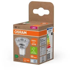 Osram 4099854267826 LED-Reflektorlampe EEK A (A - G) GU10 Reflektor 3.3 W = 65 W Neutralweiß (Ø x H)