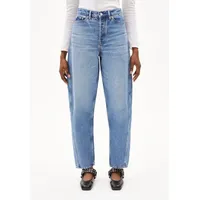 ARMEDANGELS Damen Barrel Jeans recycelte Baumwolle / blau 25/32