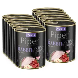 DOLINA NOTECI Piper für Hunde mit Kaninchen und Apfel 12x800g
