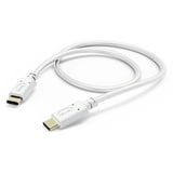 Hama USB Type-C Ladekabel Datenkabel 0,2m weiß