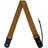 Cascha Ukulele Gurt, Tragegurt verstellbar bis 139cm, Nylon, Braun