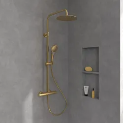 Villeroy & Boch Verve Showers Duschsystem mit drei Funktionen für Wandmontage